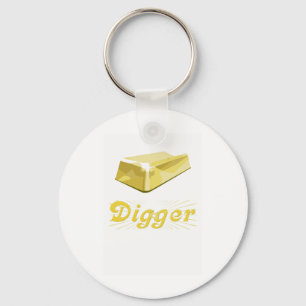 Goldgräber Schlüsselanhänger