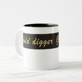 Goldgräber Zweifarbige Tasse (Vorderseite Links)