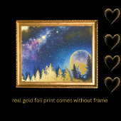 Goldgräbergalaxie Foliendrucke