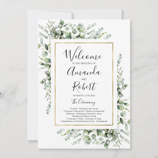 Goldgräberischen Hochzeitsfeiertag Einladung (Vorderseite)