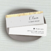 Goldgraue Stuhlwurfkarte