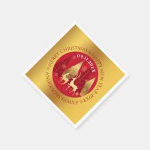 Goldgrenze Serviette