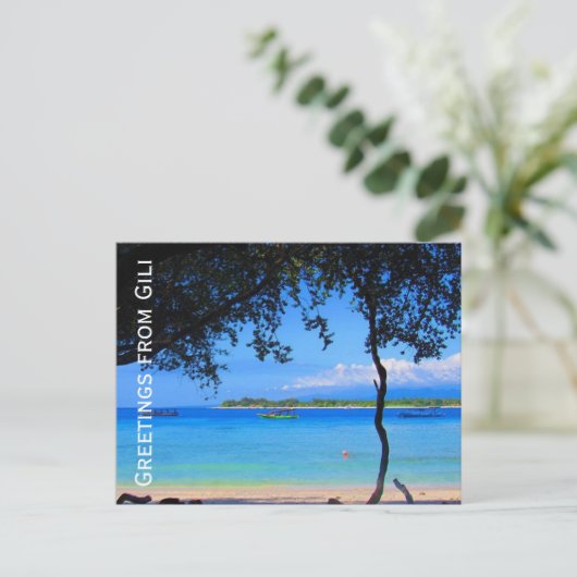 Goldgrube Postkarte (Stehend Vorderseite)