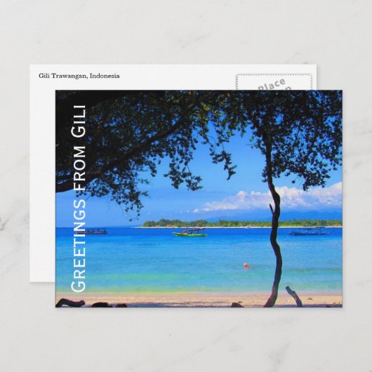 Goldgrube Postkarte (Vorne/Hinten)