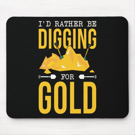 Goldgrubengraben - Schatzsuche Mousepad (Vorne)