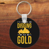 Goldgrubengraben - Schatzsuche Schlüsselanhänger (Vorderseite)
