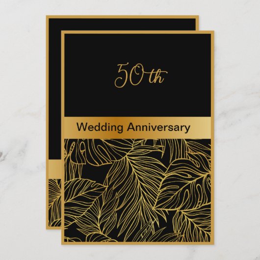 Goldgrün, 50. Hochzeitstag (Vorne/Hinten)
