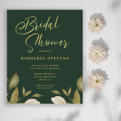 Goldgrün-Brautdusche