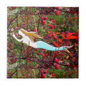 Goldhaar Fliese (Vorderseite)