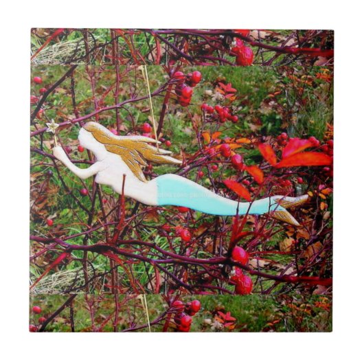 Goldhaar Fliese (Vorderseite)