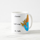 Goldhaar gemessen kaffeetasse (VorderseiteRechts)