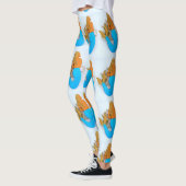 Goldhaarige Meerjungfrau Leggings (Links)