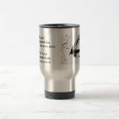 "Goldhaarohr - grausame Forelle" Tasse (Mittel)