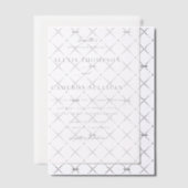 Goldhandbriefkalligraphie-Hochzeit Pergament Einladungen (Versetzt (Einladung))