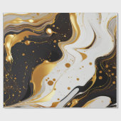 Goldharz-Kunstverpackungspapier Geschenkpapier (Flach)