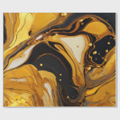 Goldharzkunst-Verpackungspapier Geschenkpapier (Flach)