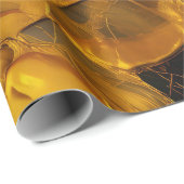 Goldharzkunst-Verpackungspapier Geschenkpapier (Rolleneckpunkt)