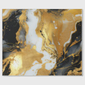 Goldharzkunst-Verpackungspapier Geschenkpapier (Flach)