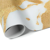 Goldharzkunst-Verpackungspapier Geschenkpapier (Rolleneckpunkt)