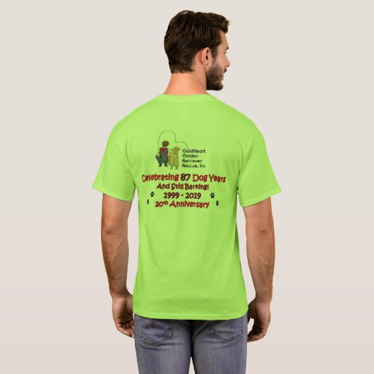 GoldHeart Team-MitgliedsT-Shirt - fertigen Sie zu T-Shirt (Schwarz voll)