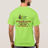 GoldHeart Team-MitgliedsT-Shirt - fertigen Sie zu T-Shirt (Rückseite)