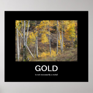 Goldherbst Demotivational Plakat