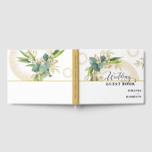 Goldherden und botanische Hochzeiten Gästebuch (Voll)