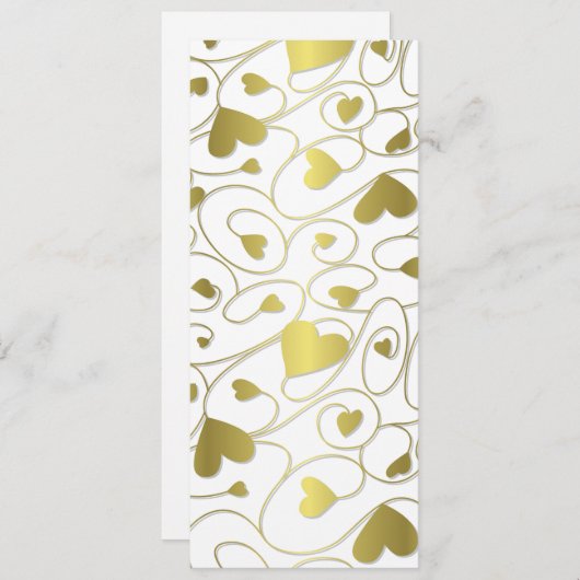 Goldherzen (Vorne/Hinten)