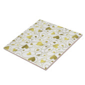 Goldherzen Fliese (Seite)