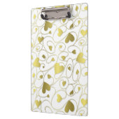 Goldherzen Klemmbrett (Links)