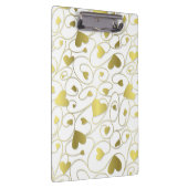 Goldherzen Klemmbrett (Rechts)