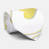 Goldherzen Krawatte (Gerollt)