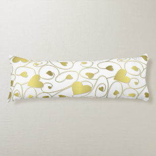 Goldherzen Seitenschläferkissen