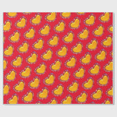 Goldherzen Thunder_Cove Geschenkpapier (Flach)