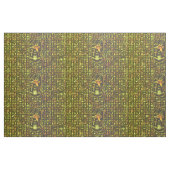Goldhieroglyphen Stoff (Fat Quarter (45,7 x 55,9 cm))