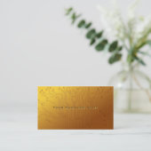 GoldHightech- Leiterplatte-Visitenkarte Visitenkarte (Stehend Vorderseite)