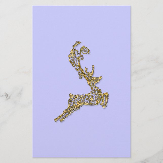 Goldhirsche (Vorderseite)