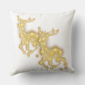 Goldhirsche Kissen (Rückseite)