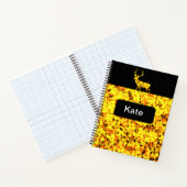 Goldhirsche Notizblock (Innenseite)