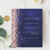 Goldhochzeit der Navy-Rose