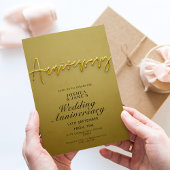 Goldhochzeit Einladung