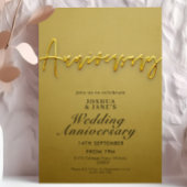 Goldhochzeit Einladung