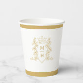 Goldhochzeit Pappbecher (Rückseite)