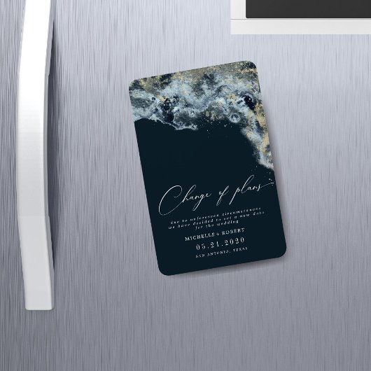 Goldhochzeiten im Wasserfarbenbereich ändern das D Magnet