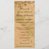 Goldhochzeitskala für verblichene Zähne und Ernte Programm (Vorderseite)