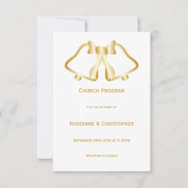 Goldhochzeitsklopfen und -klingeln