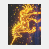 Goldhornmärchen Fleecedecke (Vorderseite)