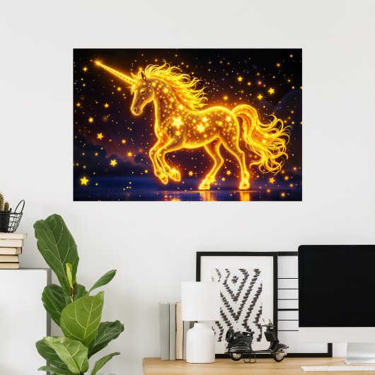 Goldhornmärchen Poster (Heimbüro)