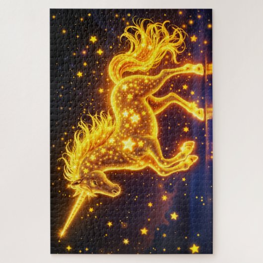 Goldhornmärchen Puzzle (Vertikal)