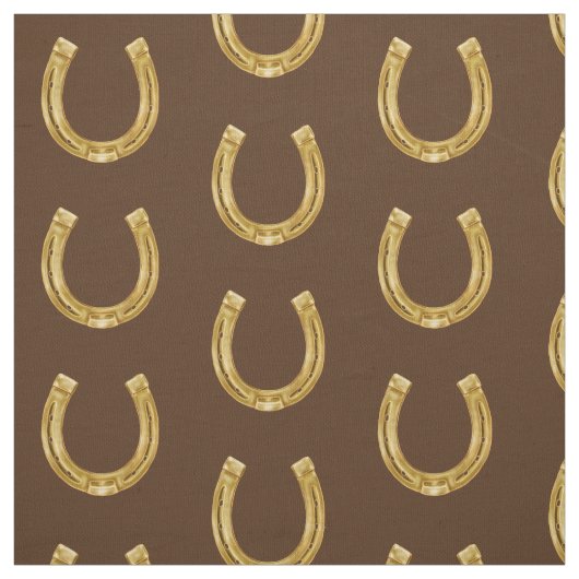 Goldhufeisen Stoff (Muster)